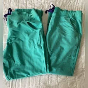 2 pair surgery green Figs Bottoms